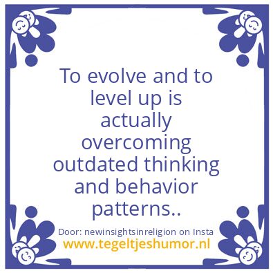Tegeltje: Changing the YOU !