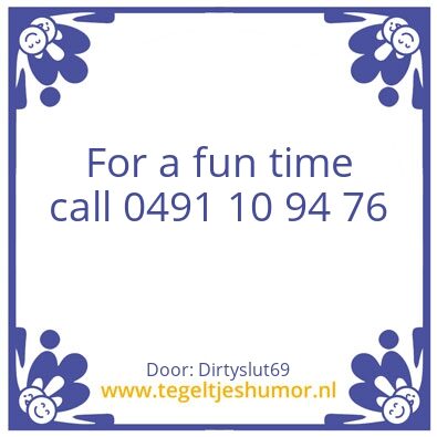 Tegeltje: ;)