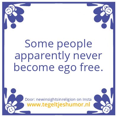 Tegeltje: Some people..