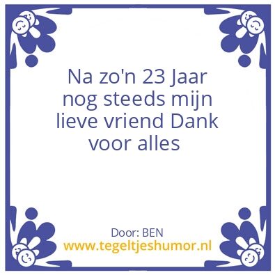 Tegeltje: SPECIAAL VOOR ERIK