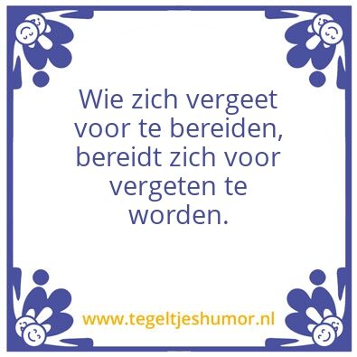 Tegeltje: Vegeet