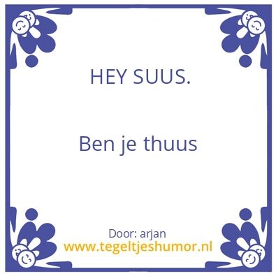 Tegeltje: spetter