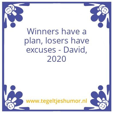 Tegeltje: –