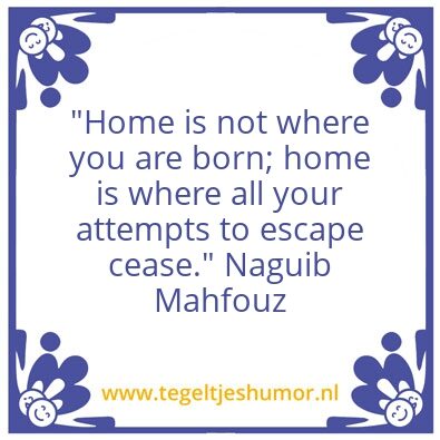 Tegeltje: Home