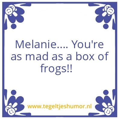Tegeltje: MAABOF