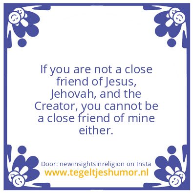 Tegeltje: You’re absolutely right,