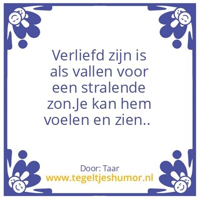 Tegeltje: liefde is….