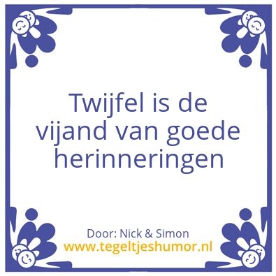 Tegeltje: Jos
