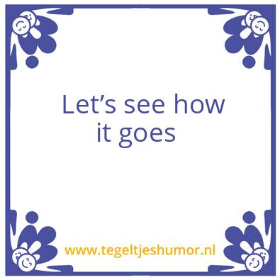 Tegeltje: Tegel