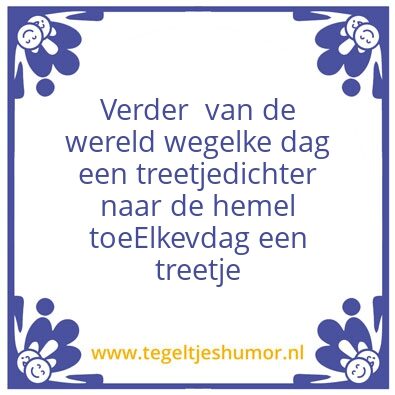 Tegeltje: Toon Hermans