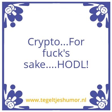 Tegeltje: Crypto