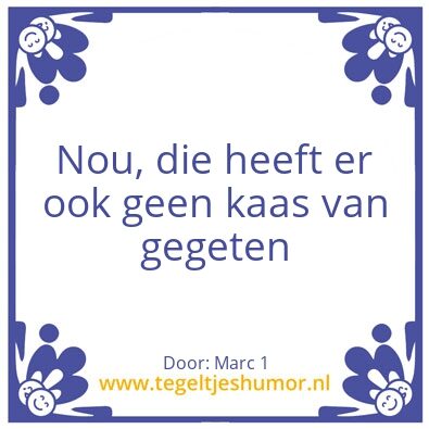 Tegeltje: Sjef 1
