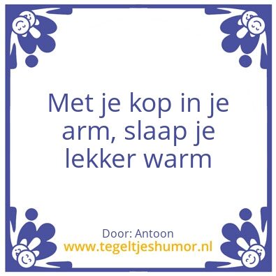 Tegeltje: Antoon
