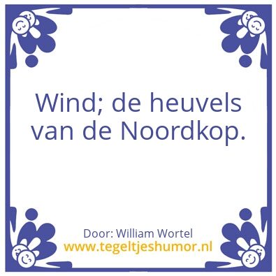 Tegeltje: Tegel