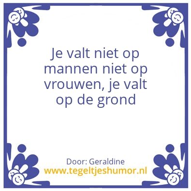 Tegeltje: Valleb