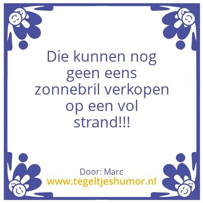 Tegeltje: Commerciele talenten