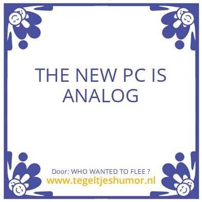 Tegeltje: WHO WANTED TO FLEE ?