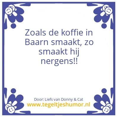 Tegeltje: Verhuizing van Dennis en Naomi