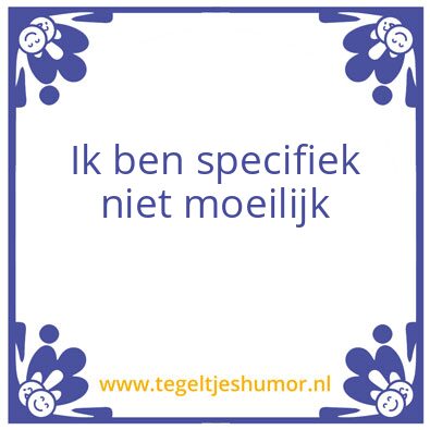 Tegeltje: Tamara