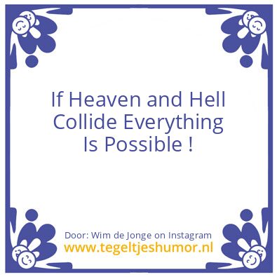 Tegeltje: Collide