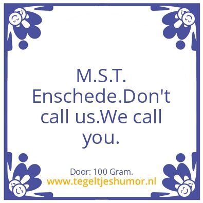 Tegeltje: Ziekenhuis