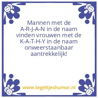 Tegeltje: Aantrekkelijk