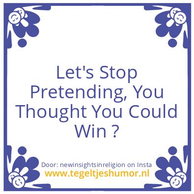 Tegeltje: This Is Your Calling Too.