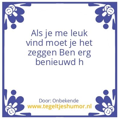 Tegeltje: Liefde