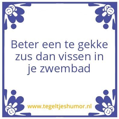 Tegeltje: Lekke band