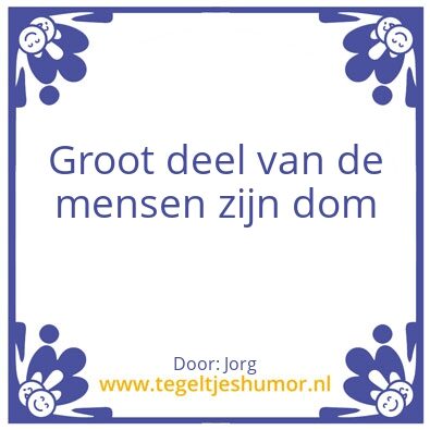 Tegeltje: Gossimijne