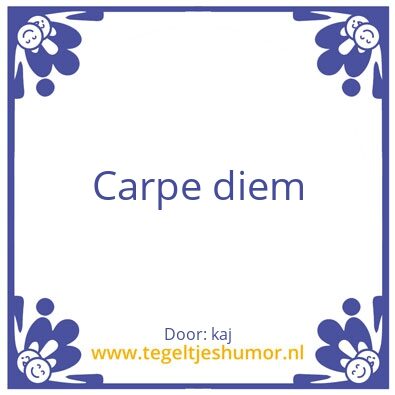 Tegeltje: een mooie tekst