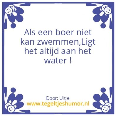 Tegeltje: Nooit Zelf