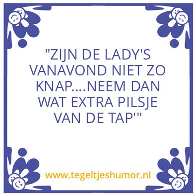 Tegeltje: TEGEL