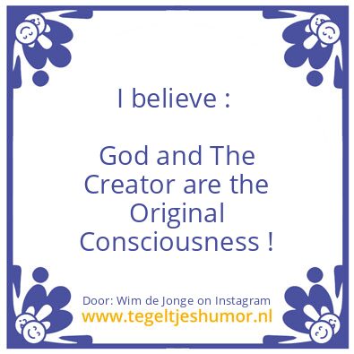 Tegeltje: I believe :