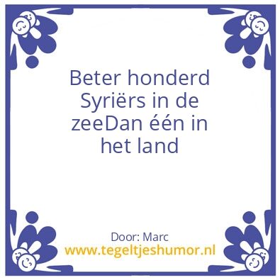 Tegeltje: Europees recht