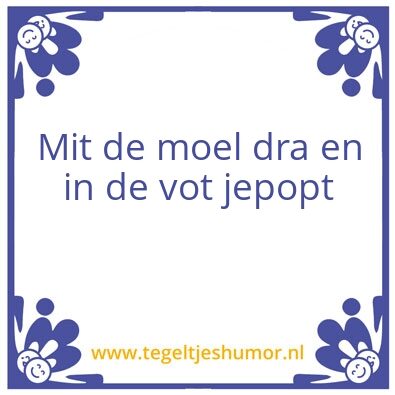Tegeltje: Witte 50