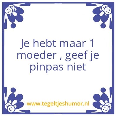 Tegeltje: h