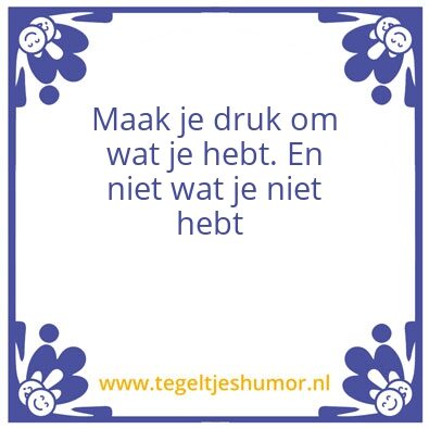 Tegeltje: Hier