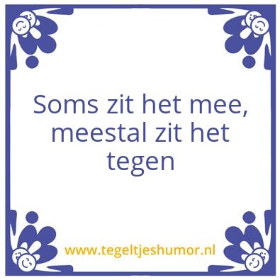 Tegeltje: De Waarheid
