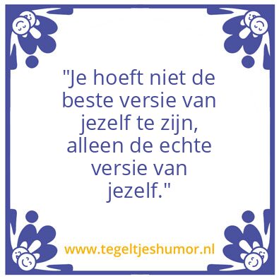 Tegeltje: versie