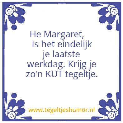 Tegeltje: Margaret
