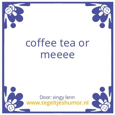 Tegeltje: @_@