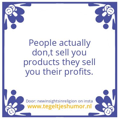 Tegeltje: Now You Know