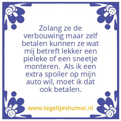 Tegeltje: Spoiler
