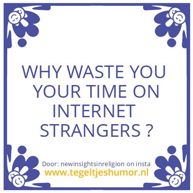 Tegeltje: Now You Know