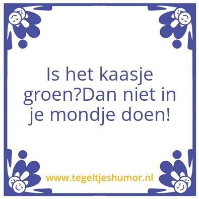 Tegeltje: Kaas