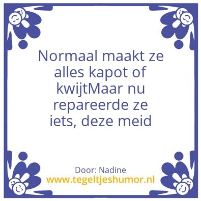 Tegeltje: 10 juli 2019