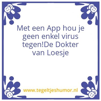 Tegeltje: VaccinApp