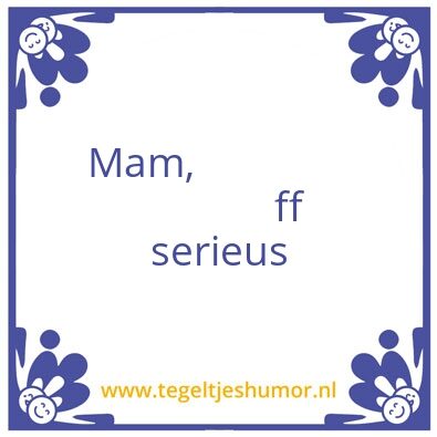 Tegeltje: Megan