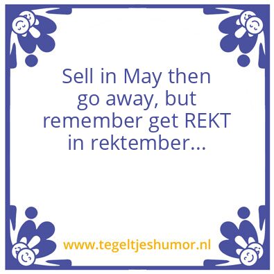 Tegeltje: REKT